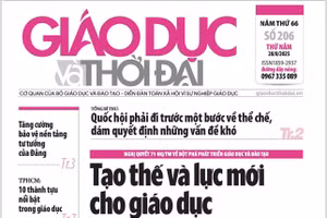 Tin tức báo in 28/8: Nghị quyết số 71-NQ/TW tạo thế và lực mới cho giáo dục