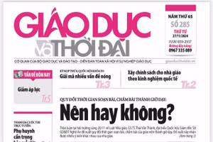 Tin tức báo in 27/11: Có nên quy đổi thời gian soạn bài, chấm bài thành giờ dạy?