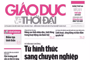 Tin tức báo in 26/9: Kéo học sinh ra khỏi thế giới ảo