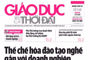 Tin tức báo in 15/7: Thể chế hóa đào tạo nghề gắn với doanh nghiệp