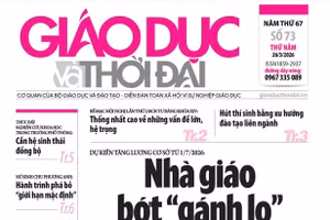 Tin tức báo in 26/3: Tăng lương cơ sở, nhà giáo bớt 'gánh lo'