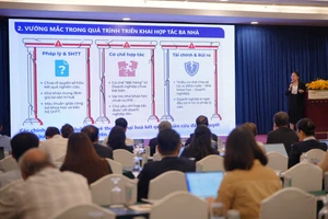 Hội thảo khoa học “Nâng cao năng lực cạnh tranh của doanh nghiệp Việt Nam trong kỷ nguyên mới” diễn ra tại TPHCM, chiều 28/1. Ảnh: Khắc Hiếu