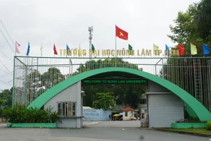 Trường Đại học Nông Lâm TPHCM. (Ảnh: Mạnh Tùng)