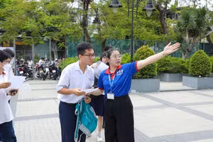 Thí sinh dự thi đánh giá năng lực của Đại học Quốc gia TPHCM năm 2026.