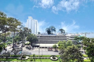 Cơ sở chính Trường Đại học Y Dược TPHCM. Ảnh: UMP