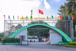 Cơ sở chính Trường Đại học Nông Lâm TPHCM.