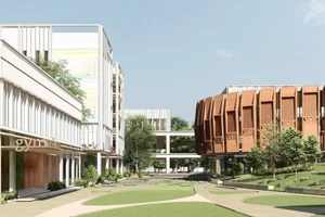 Phối cảnh dự án UEH Nexus Campus Nha Trang (Khánh Hòa). Ảnh: UEH