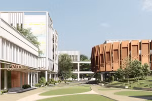 Phối cảnh dự án UEH Nexus Campus Nha Trang (Khánh Hòa). Ảnh: UEH