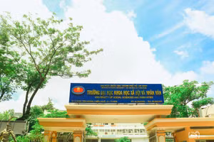 Trường Đại học Khoa học xã hội và Nhân văn, Đại học Quốc gia TPHCM. (Ảnh: HCMUSSH)