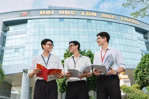 Sinh viên Trường Đại học Tôn Đức Thắng. Ảnh: TDTU.