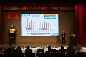 Tham luận được trình bày tại hội thảo quốc tế về Công nghệ môi trường và những phát kiến lần thứ 5.