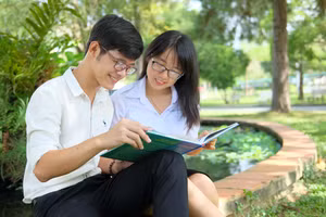 Sinh viên Trường ĐH Khoa học Tự nhiên (ĐH Quốc gia TPHCM). Ảnh: HCMUS