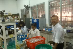 PGS.TS Nguyễn Duy Liêm sẽ công tác tại Trung tâm Đổi mới Sáng tạo Đại học Quốc gia TPHCM. Ảnh: ĐHQG-HCM.