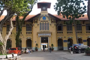 Trường Đại học Sài Gòn. (Ảnh: Mạnh Tùng)