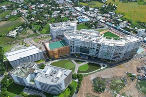 Cơ sở Xã Tân Nhựt, TPHCM của Trường Đại học Y khoa Phạm Ngọc Thạch. Ảnh: PNT