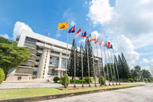 Trụ sở Đại học Quốc gia TPHCM. Ảnh: VNUHCM