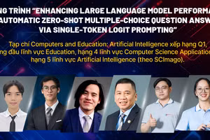 Nhóm nghiên cứu của công trình đăng trên tạp chí Computers and Education: Artificial Intelligence. Ảnh: NTCC.