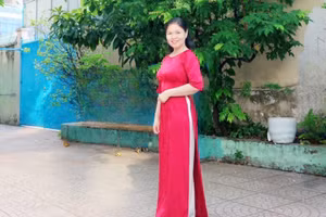 Cô Đỗ Thị Thiên Hương. Ảnh: NVCC