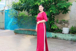 Cô Đỗ Thị Thiên Hương. Ảnh: NVCC