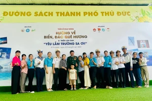 Khai mạc tuần lễ “Hướng về Biển, đảo quê hương”. (Ảnh: Đường sách TP Thủ Đức)