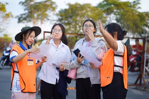 Thí sinh dự thi đánh giá năng lực do Đại học Quốc gia TPHCM tổ chức. Ảnh: ĐHQG-HCM