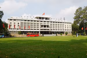 Di tích lịch sử Dinh Độc Lập. Ảnh: Lê Mạnh