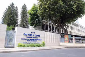 Trường Đại học Y Dược TPHCM. Ảnh: UMP.