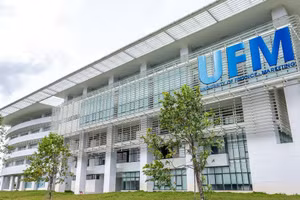 Trường Đại học Tài chính – Marekting, cơ sở Long Trường tại TPHCM. Ảnh: UFM