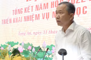 Giám đốc Sở GD&ĐT Tây Ninh Nguyễn Quang Thái. (Ảnh: Long An Online).