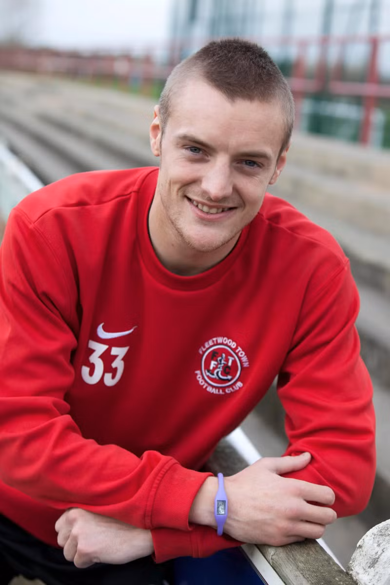 Sau thành công cùng với Halifax Town, chân sút đã ký hợp đồng với Fleetwood Town. jamie-vardy-3.jpg