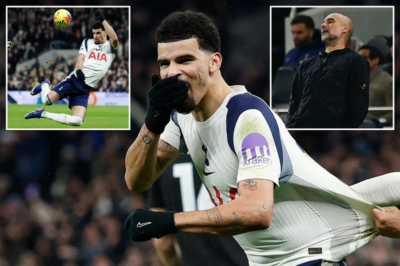 Cơ hội vô địch dần vượt khỏi tầm tay khi thầy trò Pep Guardiola khi bị chủ nhà Tottenham cầm hòa đáng tiếc. 1.jpg