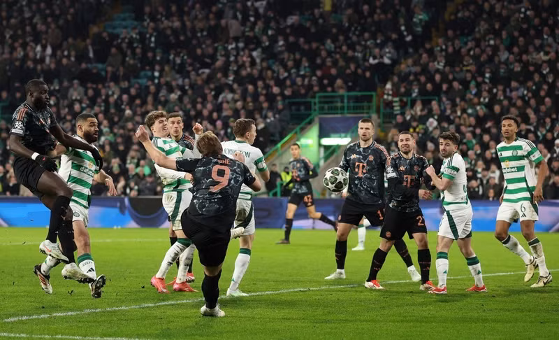 Harry Kane ghi bàn nâng tỷ số lên 2-0 cho đội bóng khổng lồ của Đức ở phút 49. 1.jpg