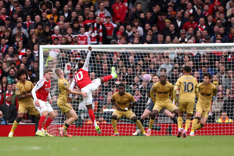Bàn thắng duy nhất của trận đấu được ghi bởi Eberechi Eze ở phút 39. arsenal-1.jpg