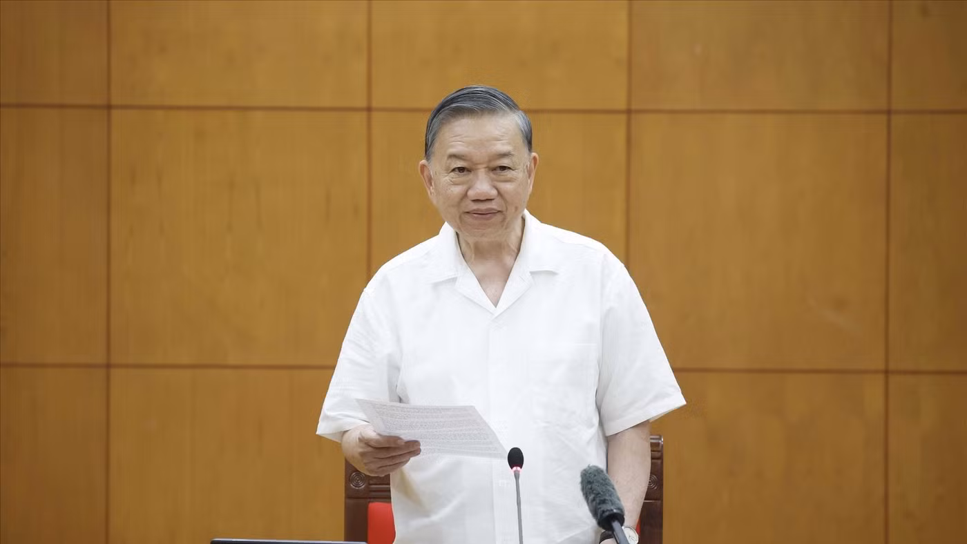 Tổng Bí thư, Chủ tịch nước Tô Lâm phát biểu. Ảnh: Thống Nhất - TTXVN