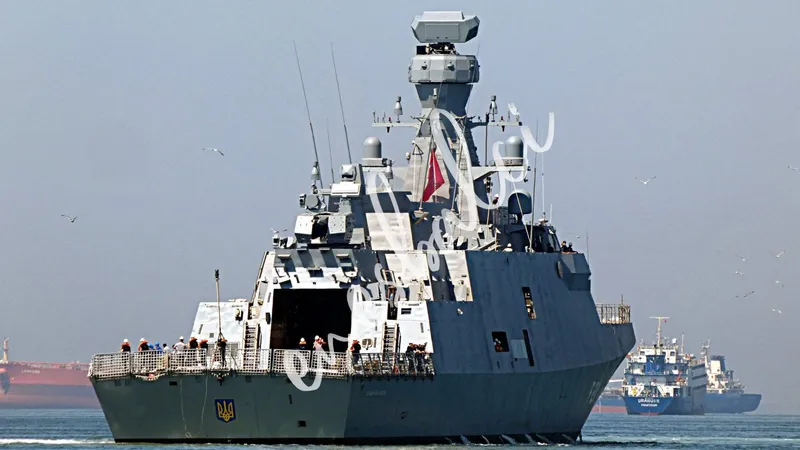 Tàu hộ vệ Hetman Ivan Mazepa của Ukraine lần đầu tiên chạy thử trên biển