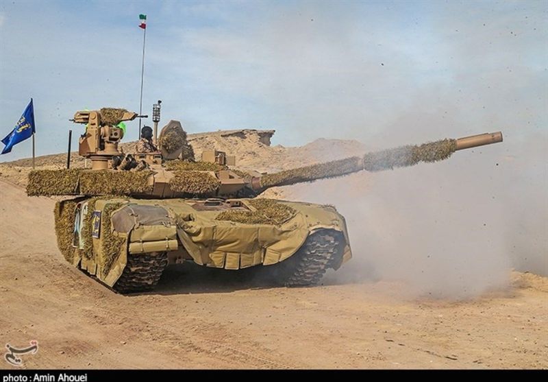 Quân đội Iran bắt đầu nhận hàng loạt xe tăng T-72F tương tự T-90M