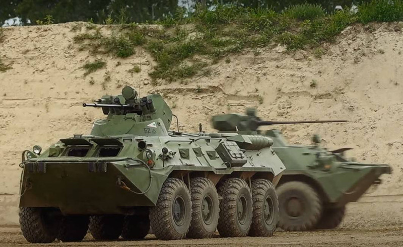 Xe bọc thép BTR-80A lạc hậu được thay thế bằng loại Lynx tối tân