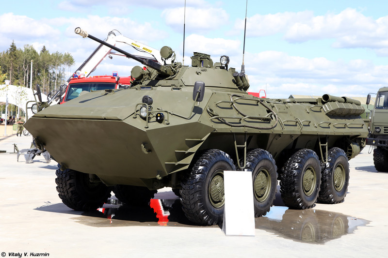 Thiết giáp chở quân BTR-90 Rostok lần đầu được phát hiện tại chiến trường