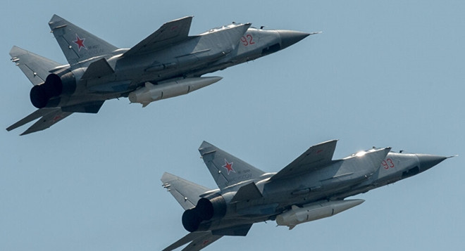 Bí mật tăng gấp đôi tiêm kích MiG-31 mang tên lửa Kinzhal?