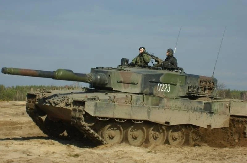 Leopard 2A4 của Đức dễ bị tấn công hơn so với T-54