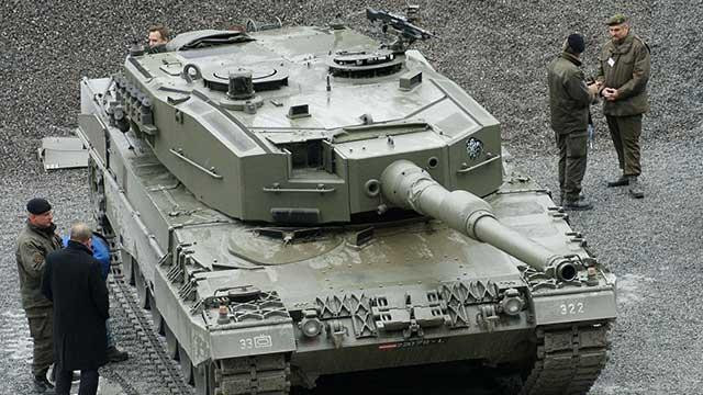 Leopard 2A4 của Đức dễ bị tấn công hơn so với T-54