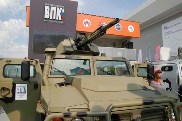 Thiết giáp Tigr mạnh vượt trội nhờ module chiến đấu BRSHM