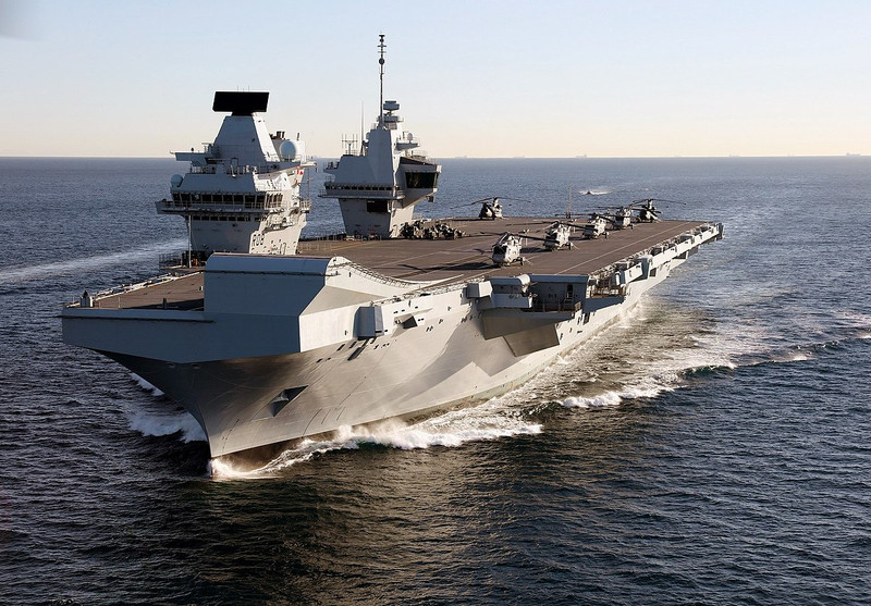 HMS Queen Elizabeth giao cho NATO kiểm soát Địa Trung Hải đến Biển Baltic