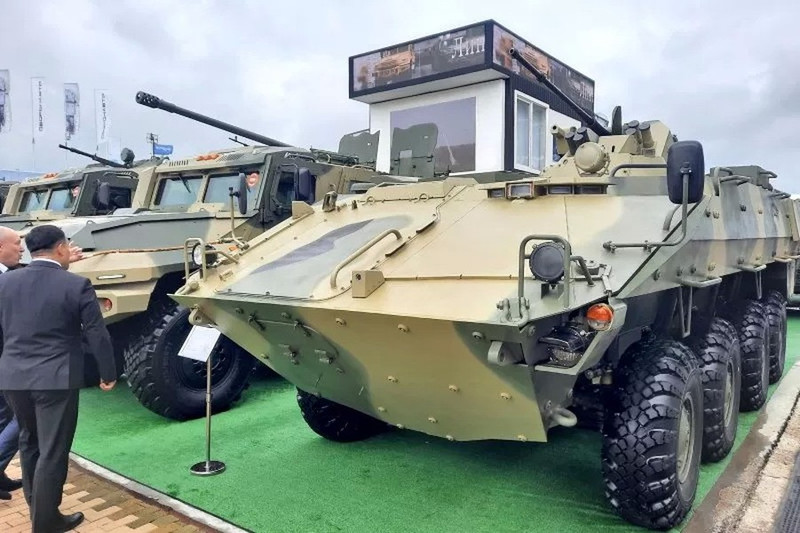 BTR-82 cải tiến triệt để có thể trang bị tháp pháo khác nhau