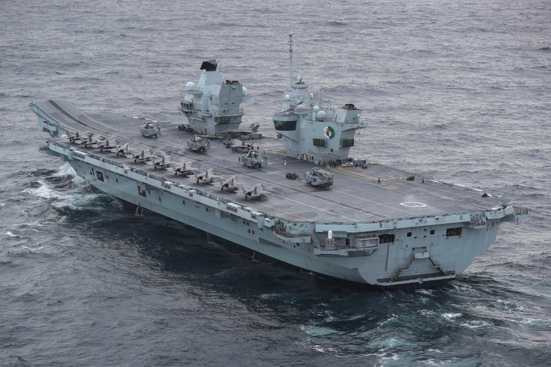 HMS Queen Elizabeth giao cho NATO kiểm soát Địa Trung Hải đến Biển Baltic