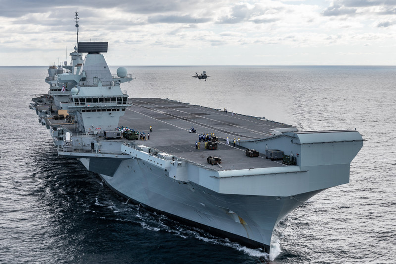 HMS Queen Elizabeth giao cho NATO kiểm soát Địa Trung Hải đến Biển Baltic