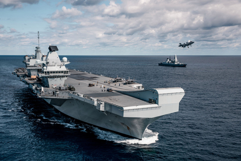 HMS Queen Elizabeth giao cho NATO kiểm soát Địa Trung Hải đến Biển Baltic