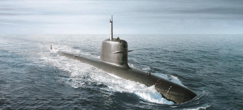 Tàu ngầm Scorpene bản hiện đại nhất tiến vào thị trường Đông Nam Á