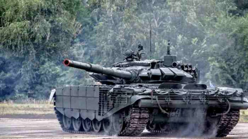 Lô xe tăng T-72B3M hiện đại hóa tham chiến ở Nam Donetsk