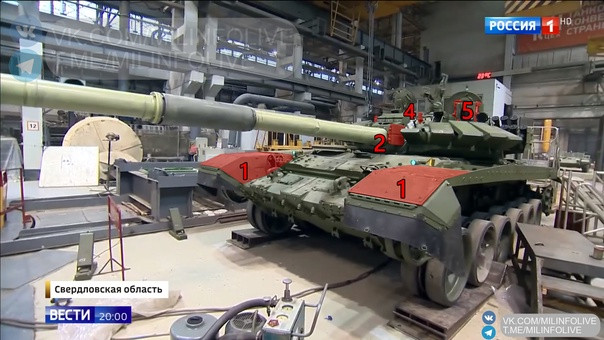 Lô xe tăng T-72B3M hiện đại hóa tham chiến ở Nam Donetsk